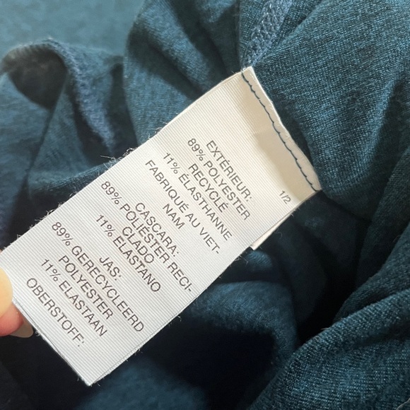 Vuori Teal Joggers Size S - Picture 3 of 6